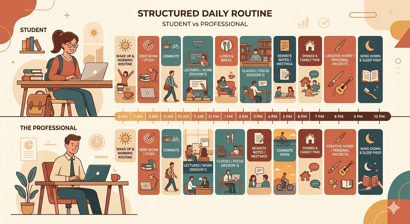A Daily System for Studying or Work